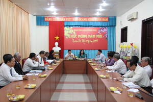 Ho Chi Minh city: Traditional New Year meeting with Protestant dignitaries